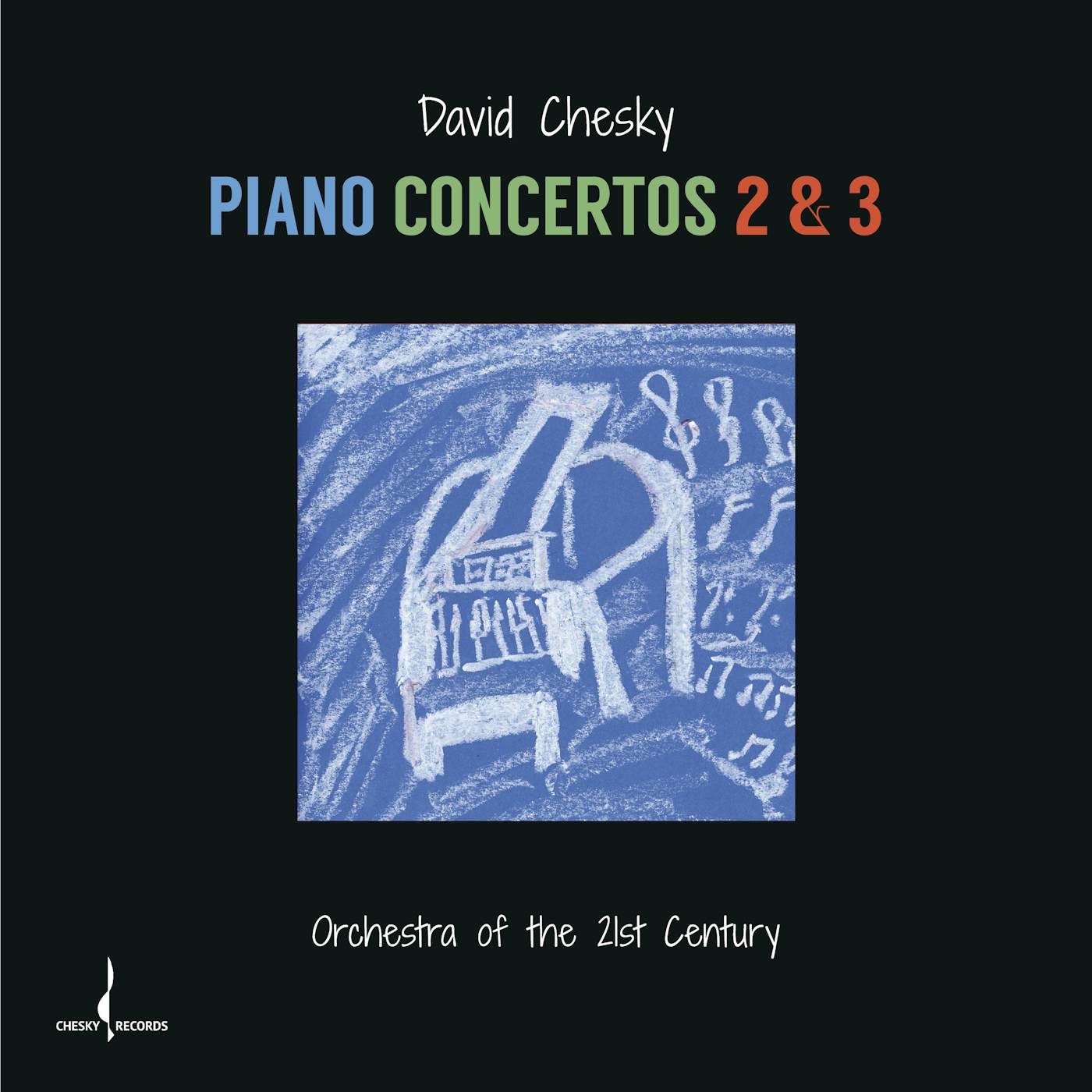 David Chesky PIANO CONCERTOS 2 & 3 CD