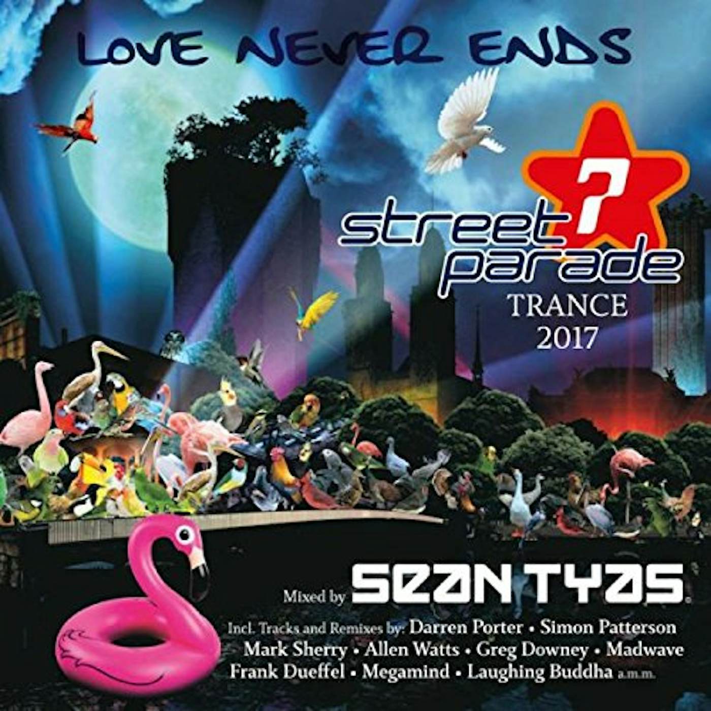Sean Tyas STREET PARADE TRANCE 2017 CD