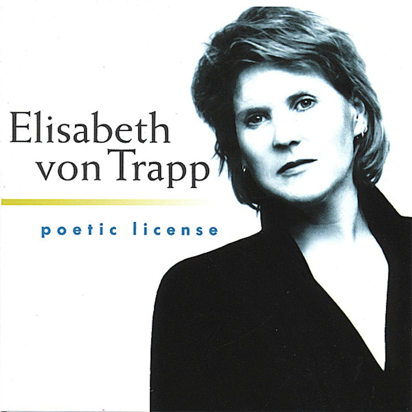 Elisabeth Von Trapp POETIC LICENSE CD