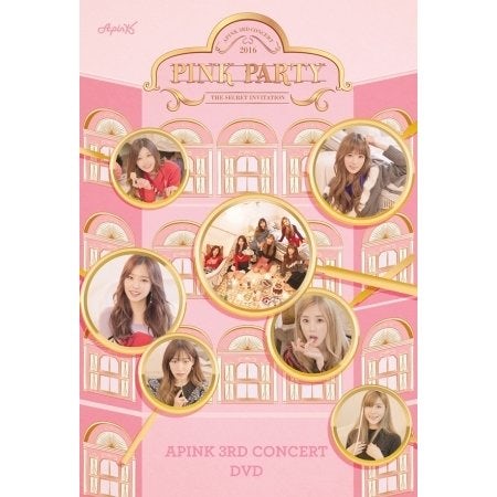 Apink 3RD CONCERT PINK PARTY DVD