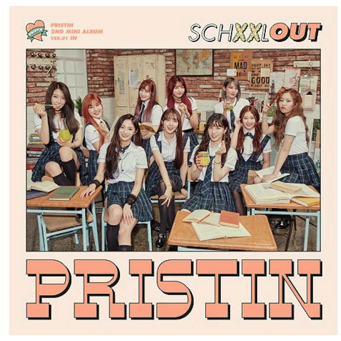 PRISTIN SCHXXL OUT (IN VERSION) CD