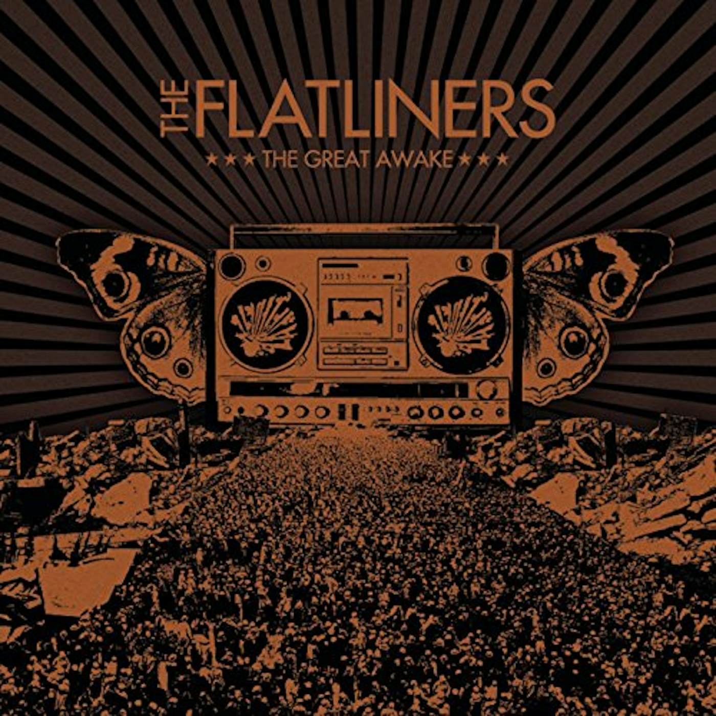 The Flatliners GREAT AWAKE DEMOS Vinyl Record
