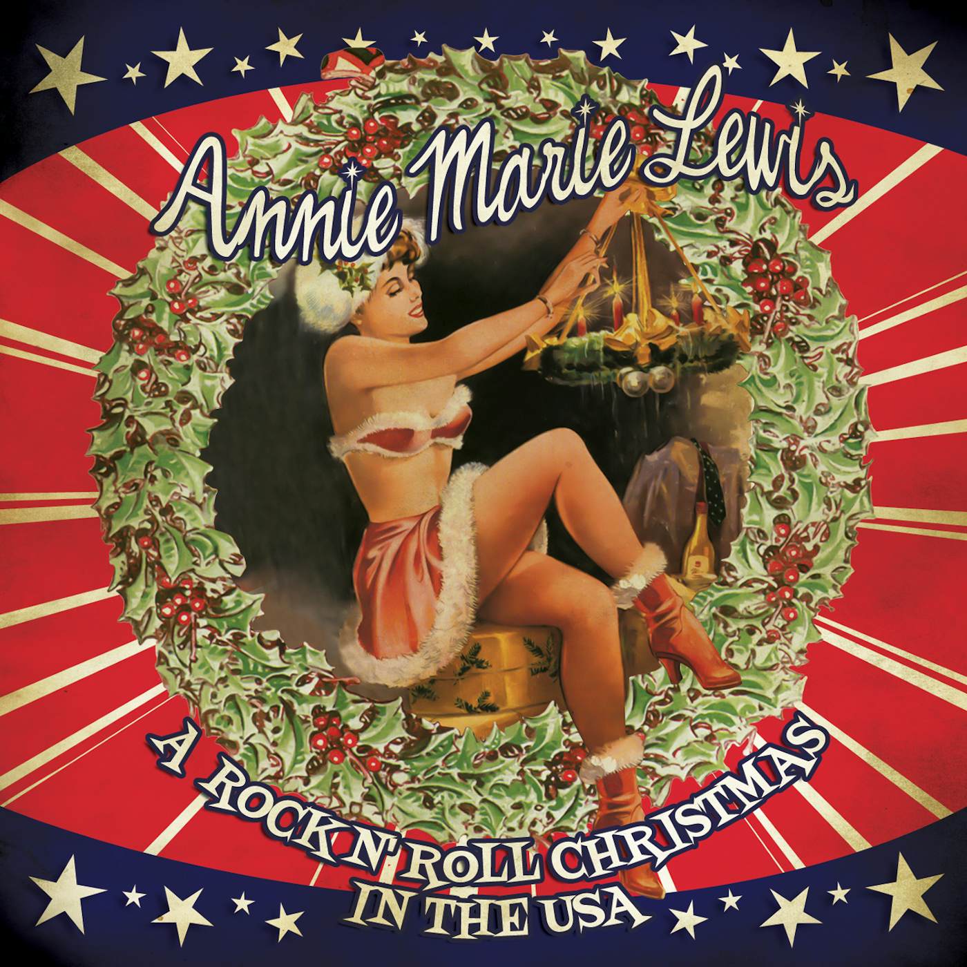 Annie Marie Lewis A ROCK N' ROLL CHRISTMAS IN THE USA CD
