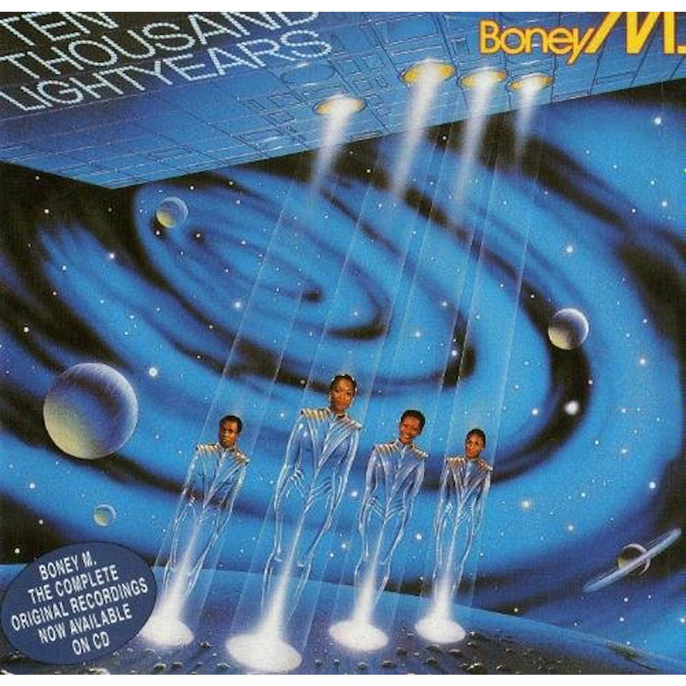 Boney M. 10,000 LIGHTYEARS (1984) Vinyl Record