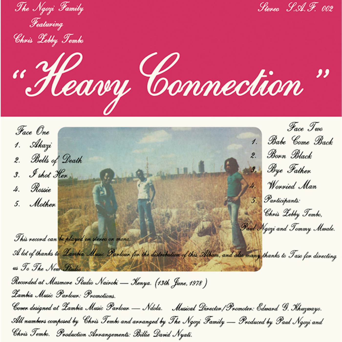 Ngozi Family Heavy Connection Vinyl Record