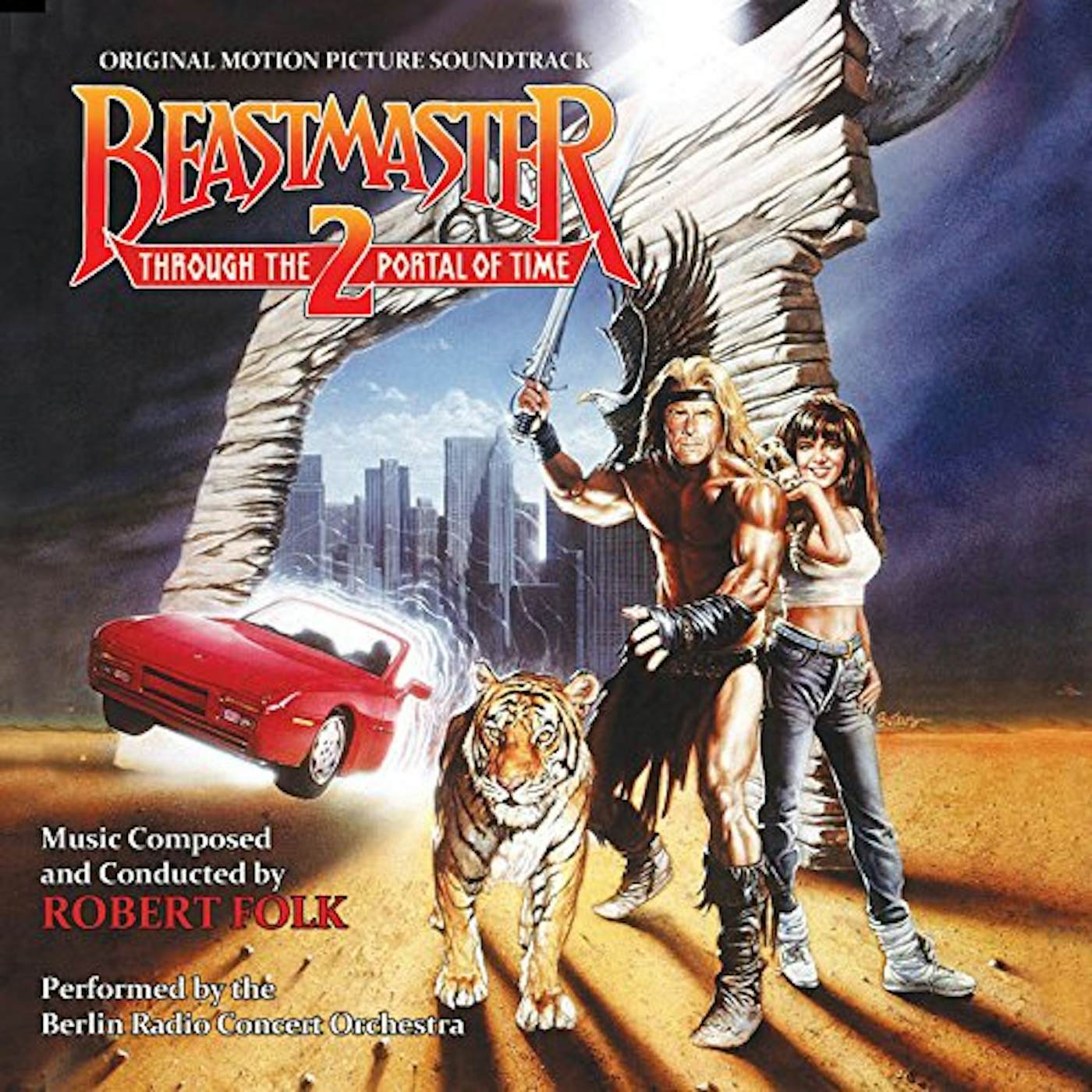 Robert Folk BEASTMASTER II: THROUGH THE PORTAL OF TIME - Original Soundtrack CD