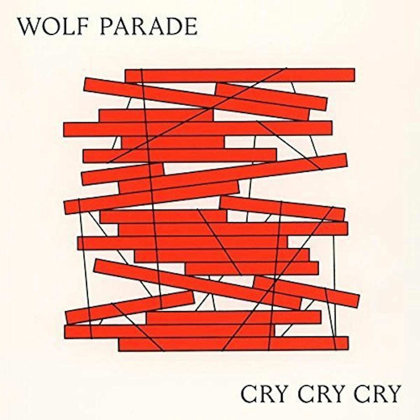 Wolf Parade CRY CRY CRY CD