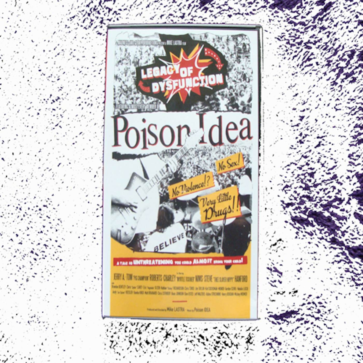 Poison Idea LEGACY OF DYSFUNCTION DVD
