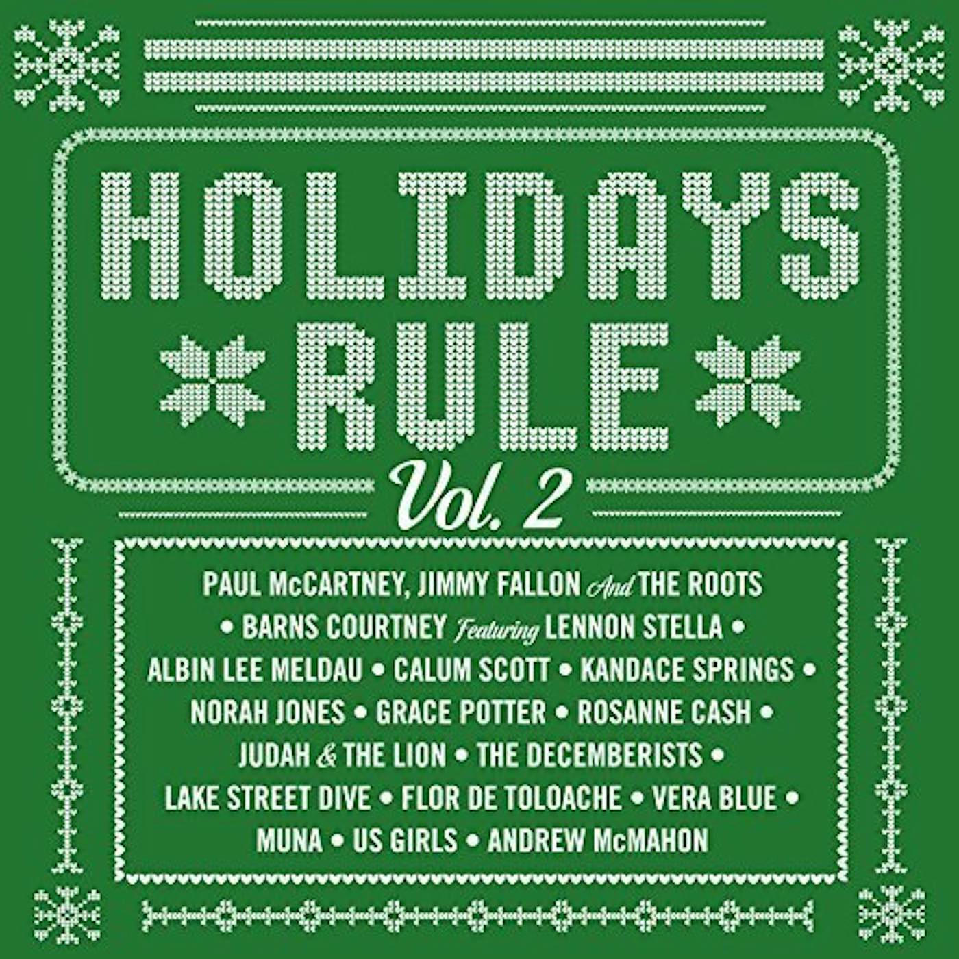 HOLIDAYS RULE VOLUME 2 / VARIOUS CD