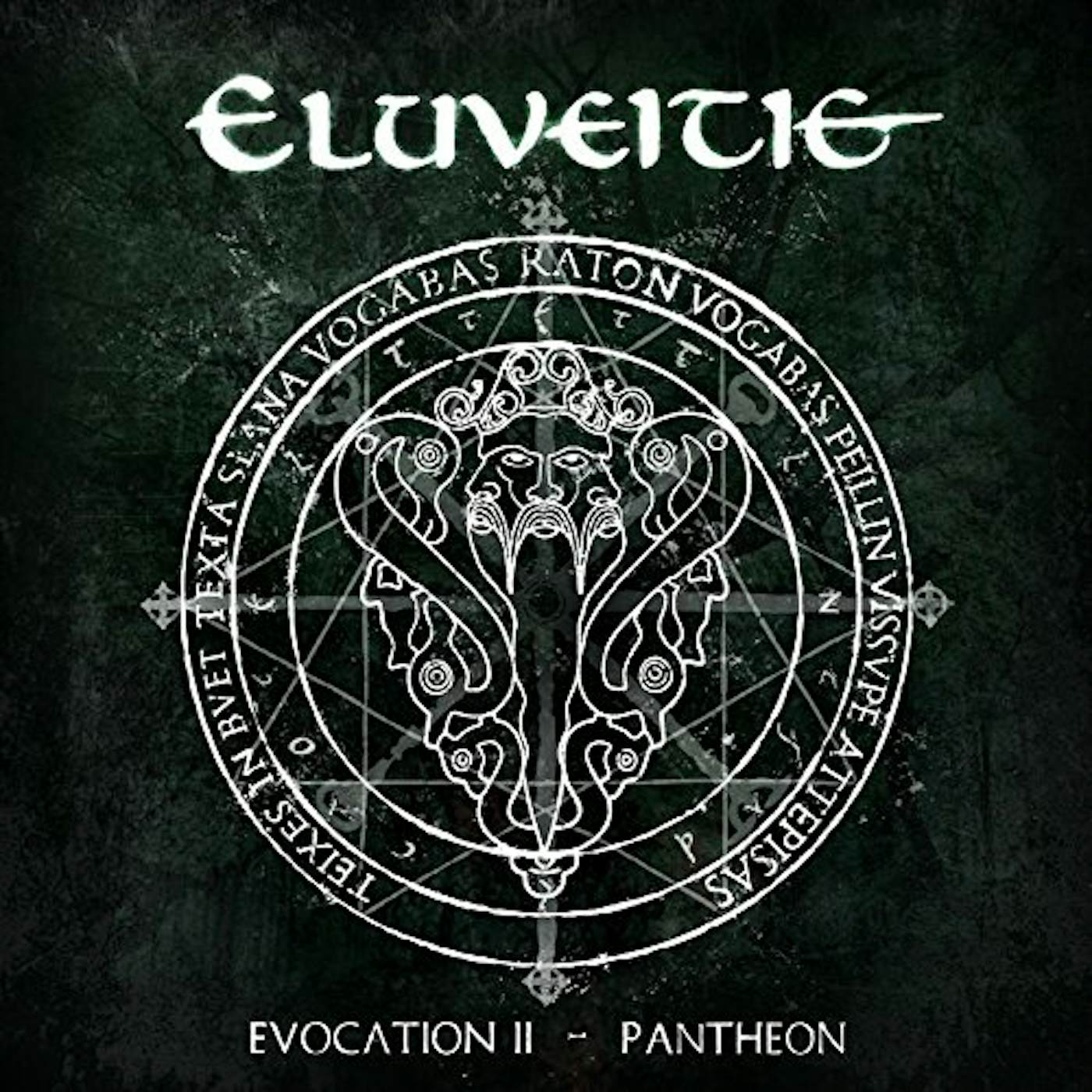 Eluveitie EVOCATION II: PANTHEON (CLEAR VINYL) Vinyl Record