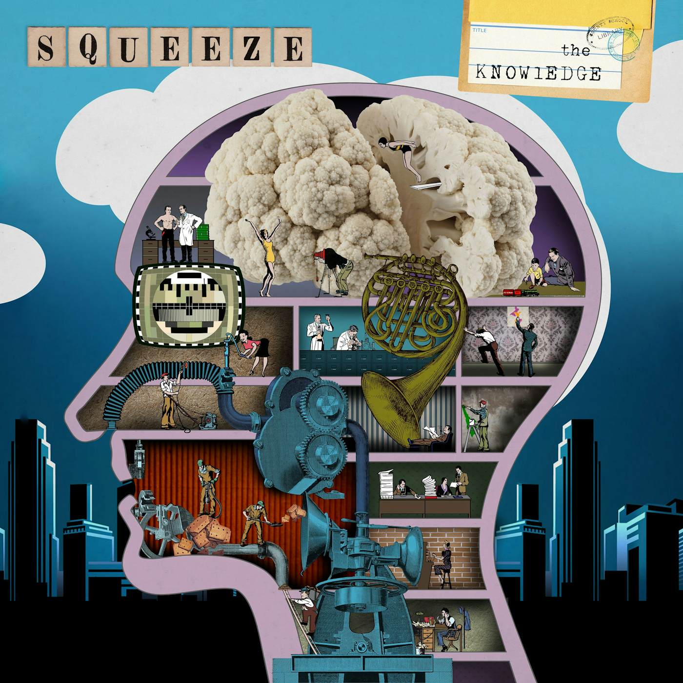 Squeeze KNOWLEDGE Vinyl Record