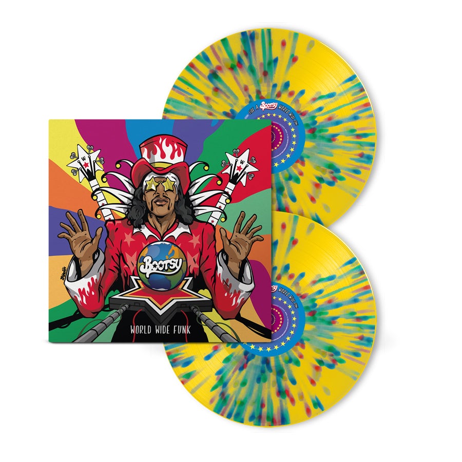 Bootsy Collins WORLD WIDE FUNK Vinyl Record