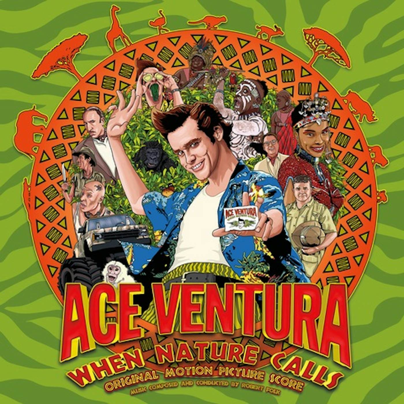Robert Folk ACE VENTURA: WHEN NATURE CALLS / Original Soundtrack Vinyl Record