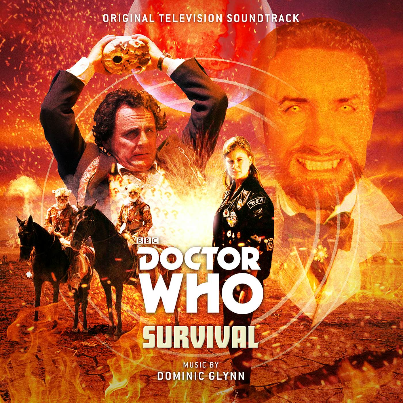 Dominic Glynn DOCTOR WHO: SURVIVAL / Original Soundtrack Vinyl Record
