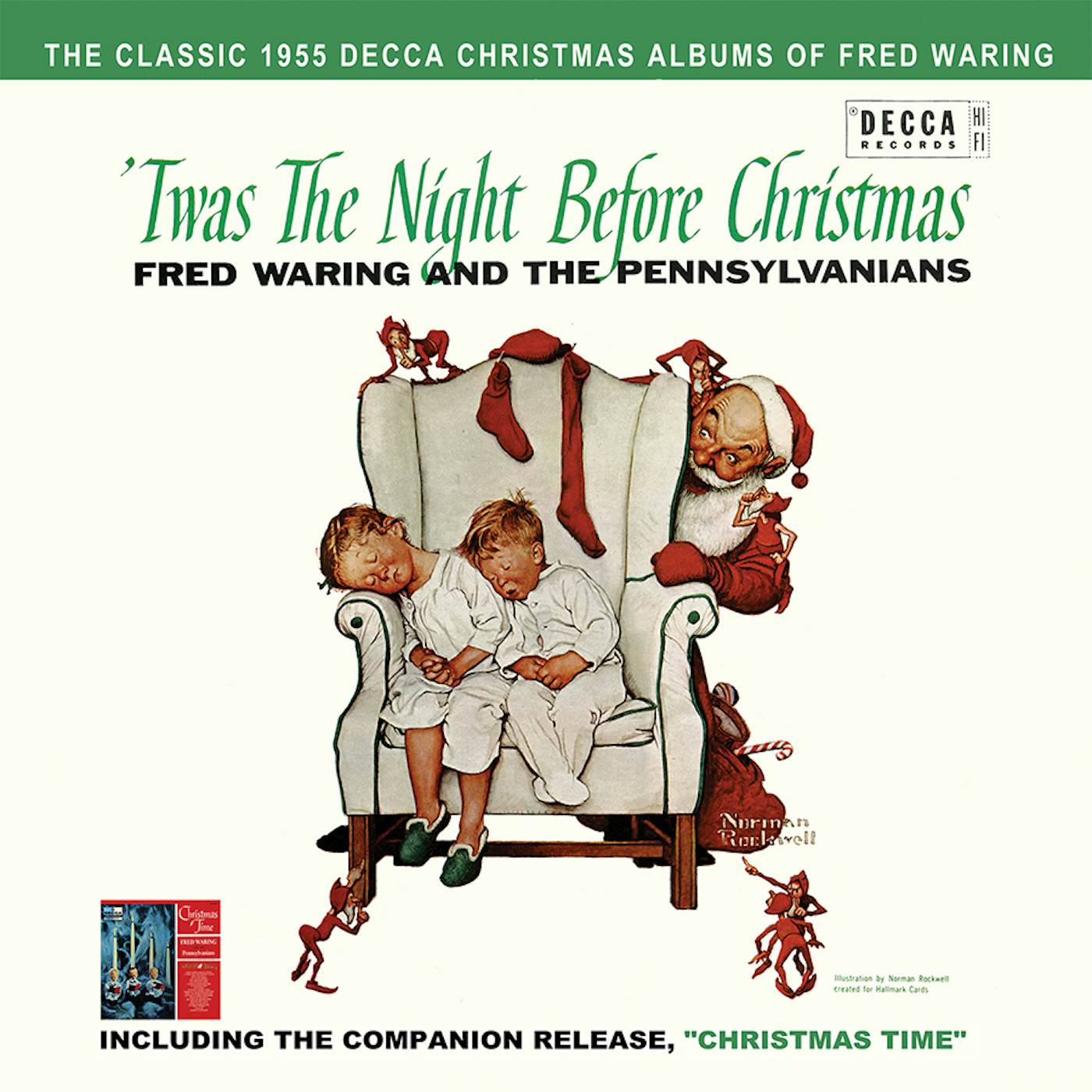 Fred Waring & The Pennsylvanians TWAS THE NIGHT BEFORE CHRISTMAS / CHRISTMAS TIME CD