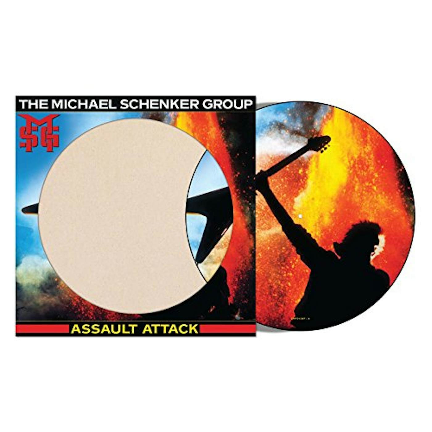 Michael Schenker Group ASSAULT ATTACK Vinyl Record