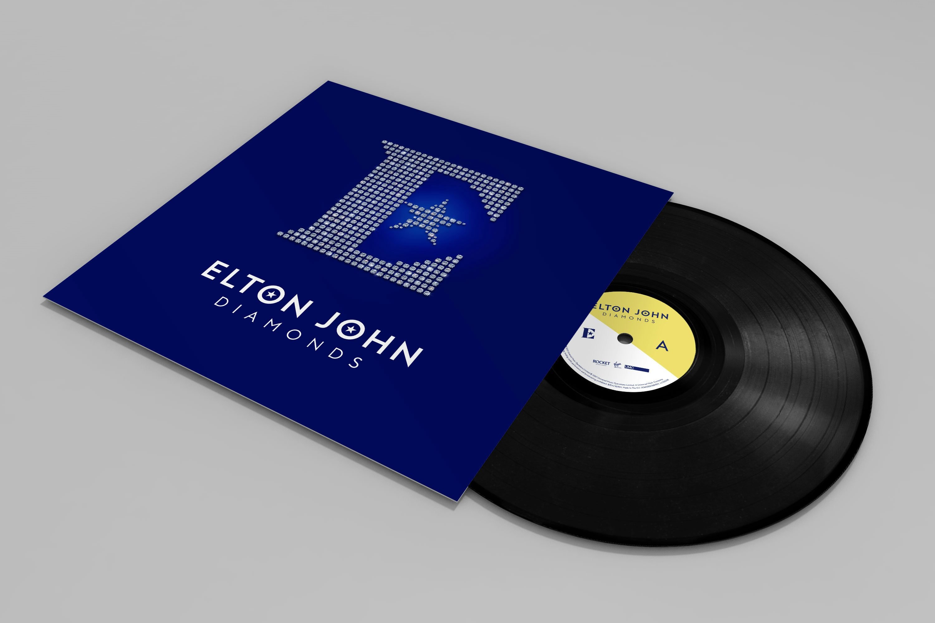 Elton John DIAMONDS Vinyl Record