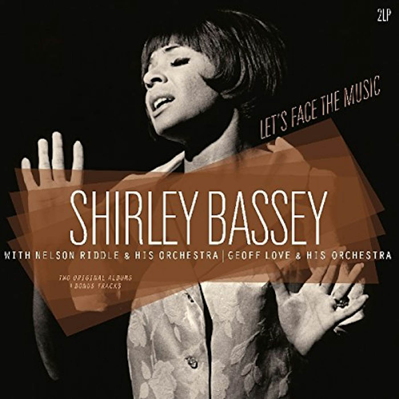 LET'S FACE THE MUSIC / SHIRLEY BASSEY Vinyl Record