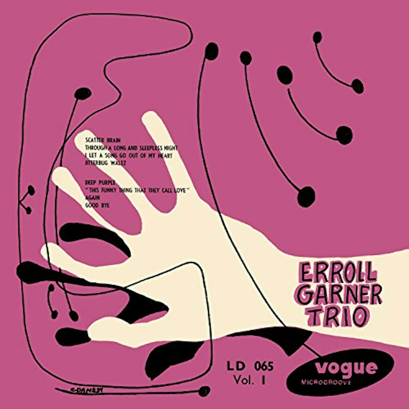 Erroll Garner Trio VOL 1 Vinyl Record