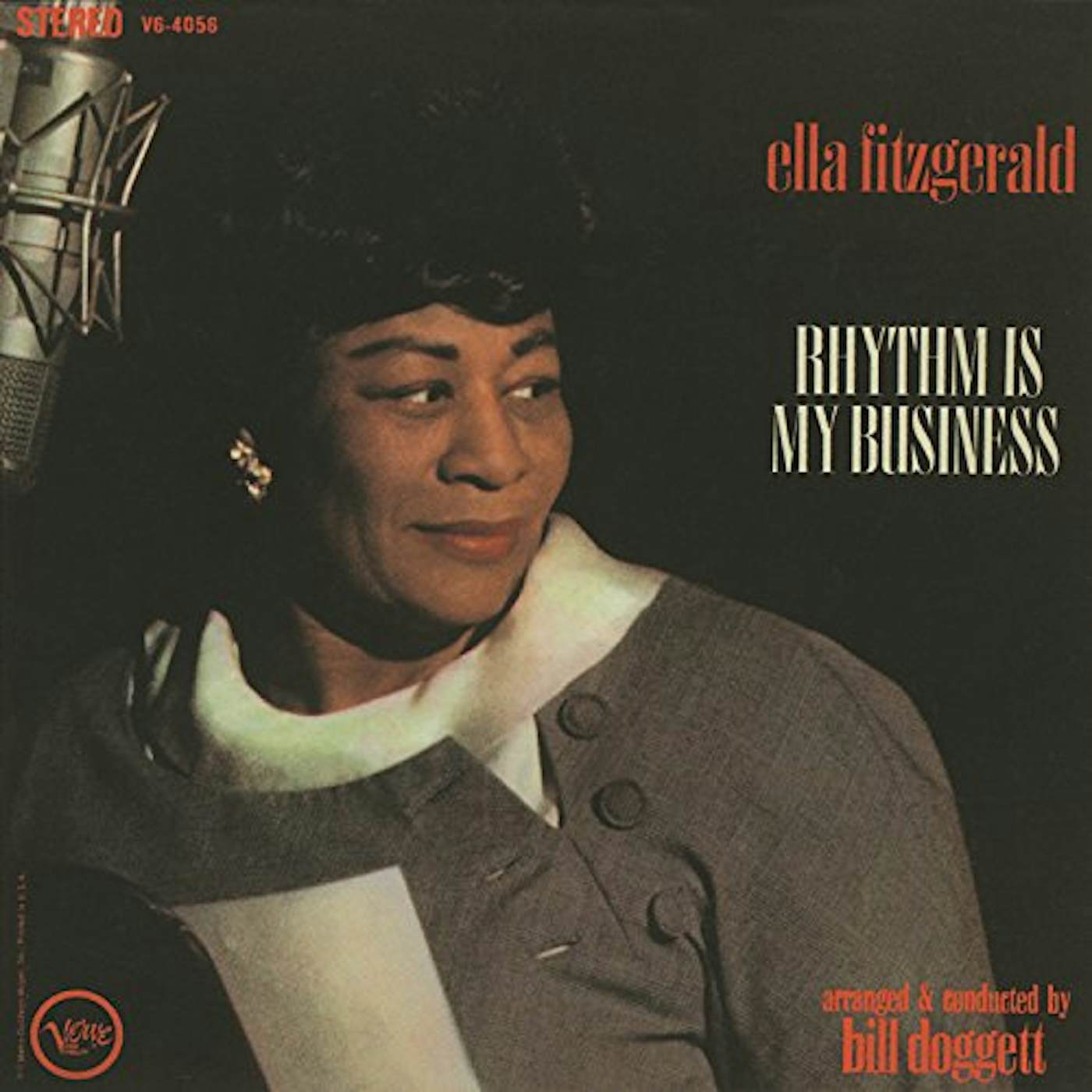 Ella Fitzgerald RHYTHM IS MY BUSINESS + 2 BONUS TRACKS Vinyl Record - Limited Edition, 180 Gram Pressing