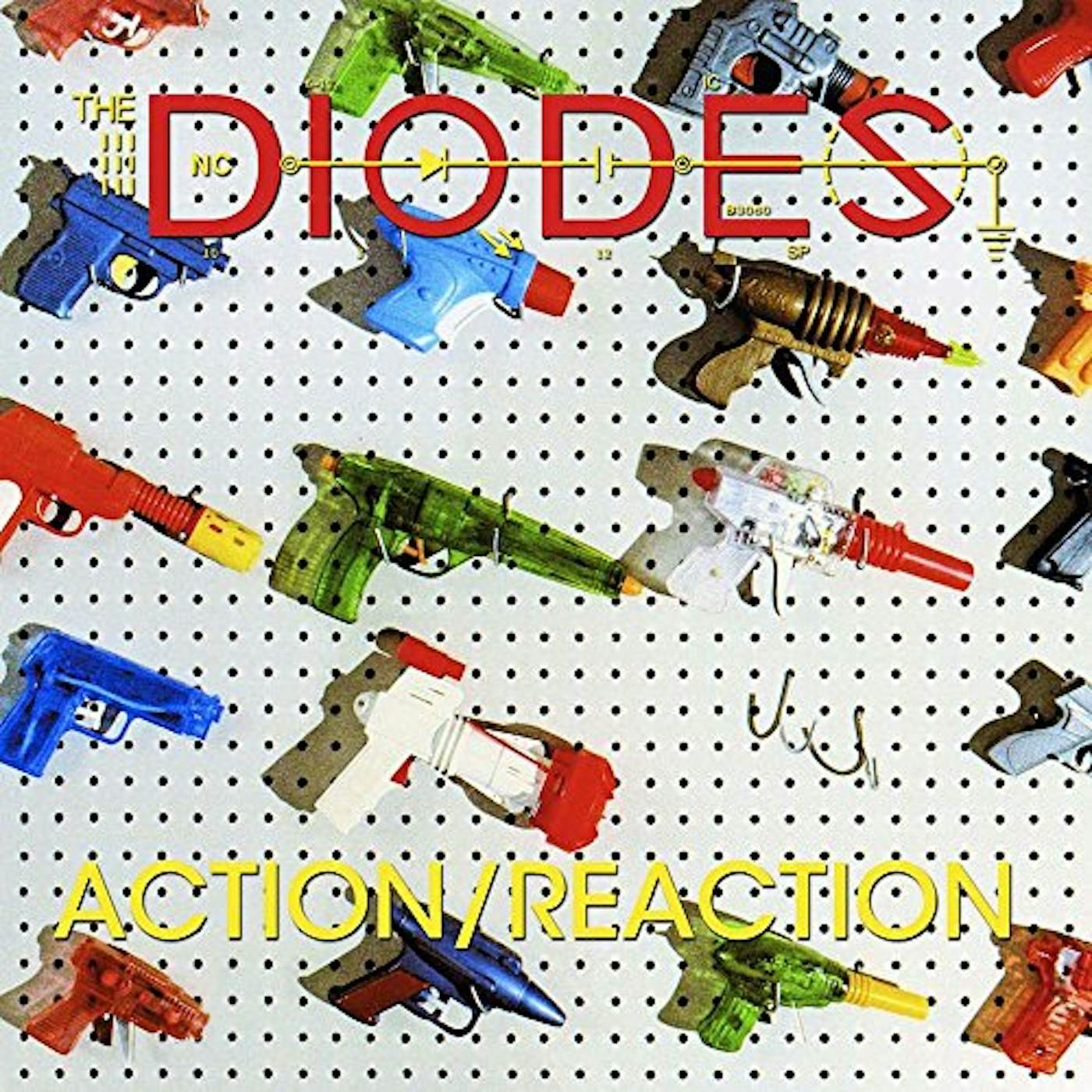 The Diodes ACTION / REACTION (TURQUOISE VINYL) Vinyl Record