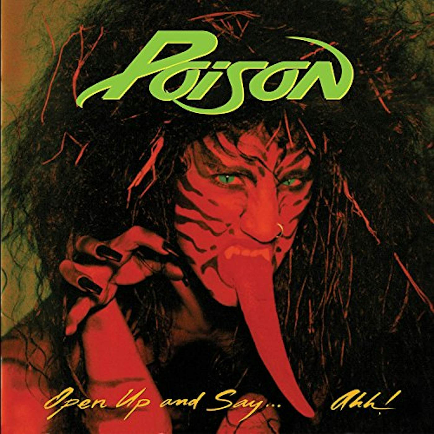 Poison OPEN UP & SAY AHH Vinyl Record