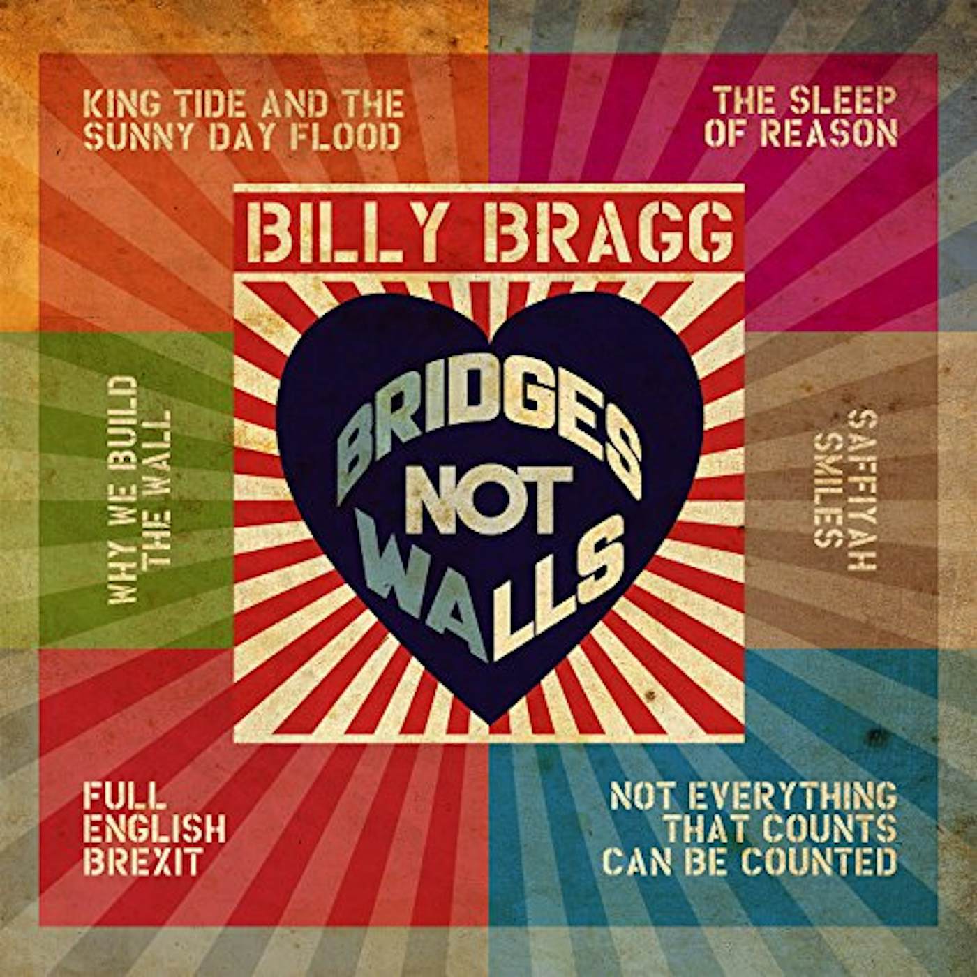 Billy Bragg BRIDGES NOT WALLS CD