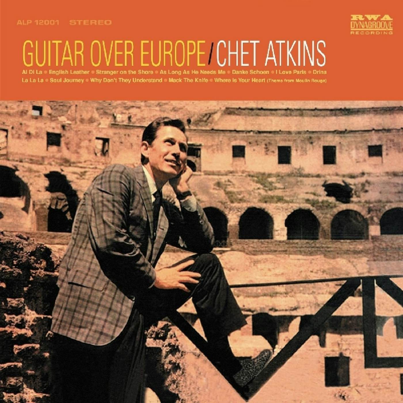 Chet Atkins GUITAR OVER EUROPE Vinyl Record