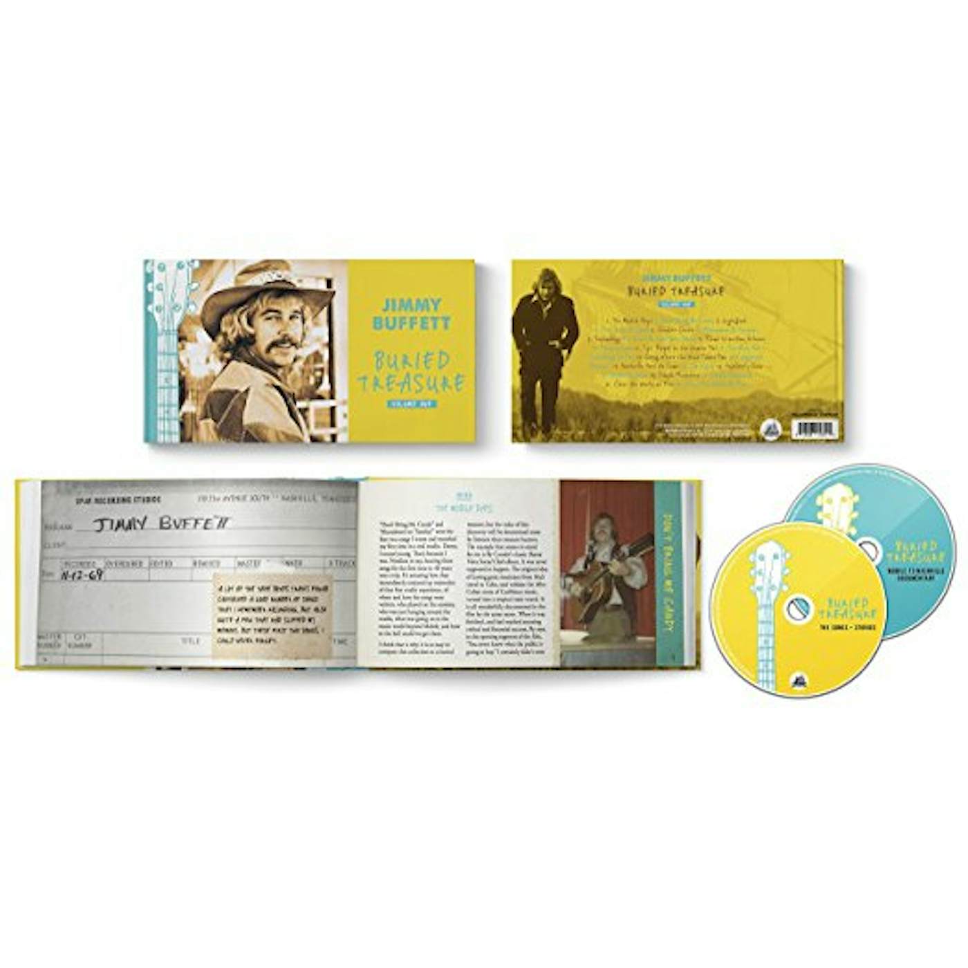 Jimmy Buffett BURIED TREASURE VOL.1 (DELUXE EDITION) (CD/DVD/BOOK) CD