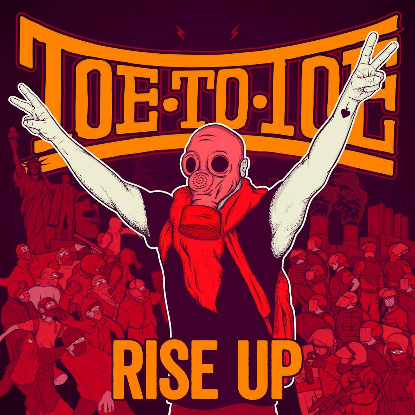 Toe To Toe RISE UP CD