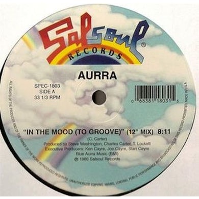 Aurra IN THE MOOD / WHEN I COME HOME Vinyl Record