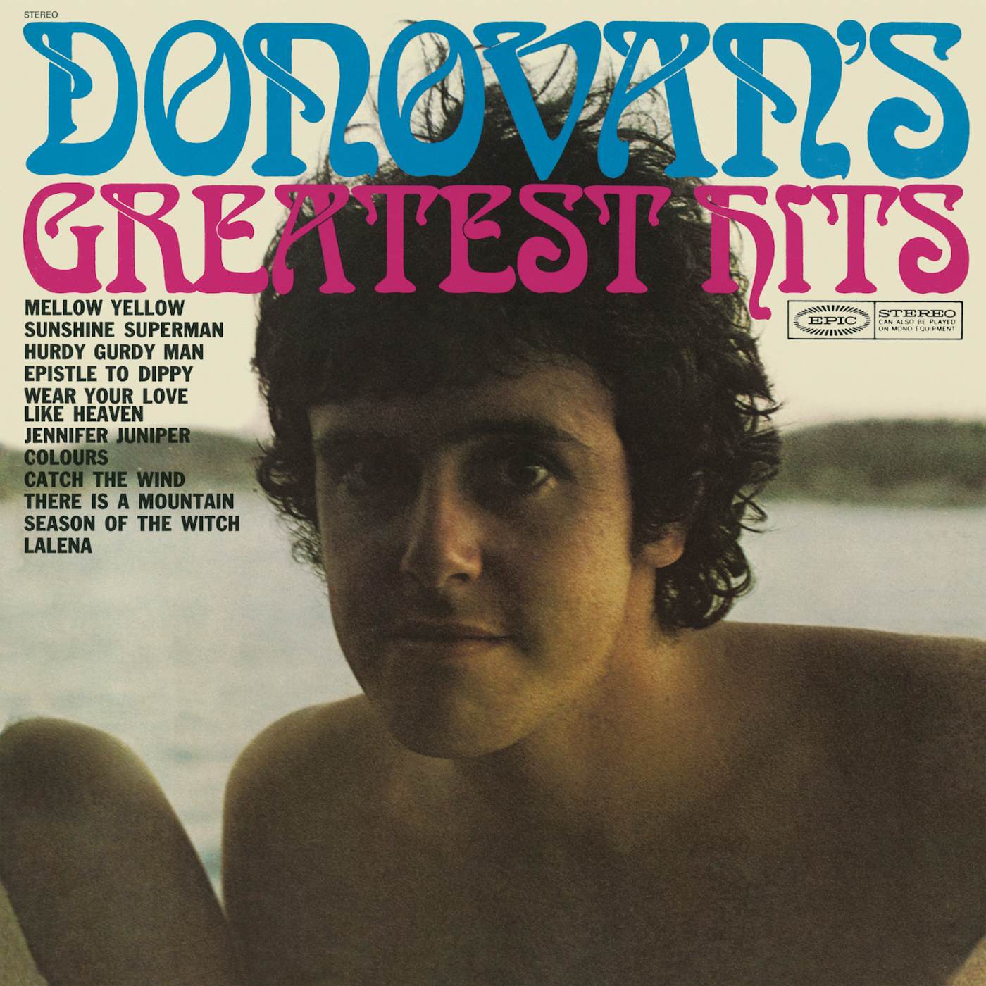 Donovan GREATEST HITS (1969) Vinyl Record