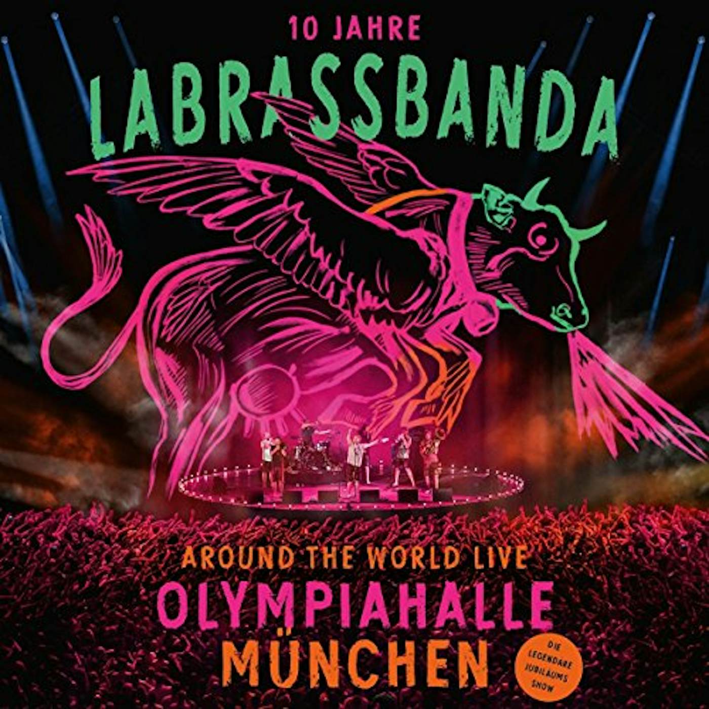 LaBrassBanda AROUND THE WORLD (LIVE) Vinyl Record