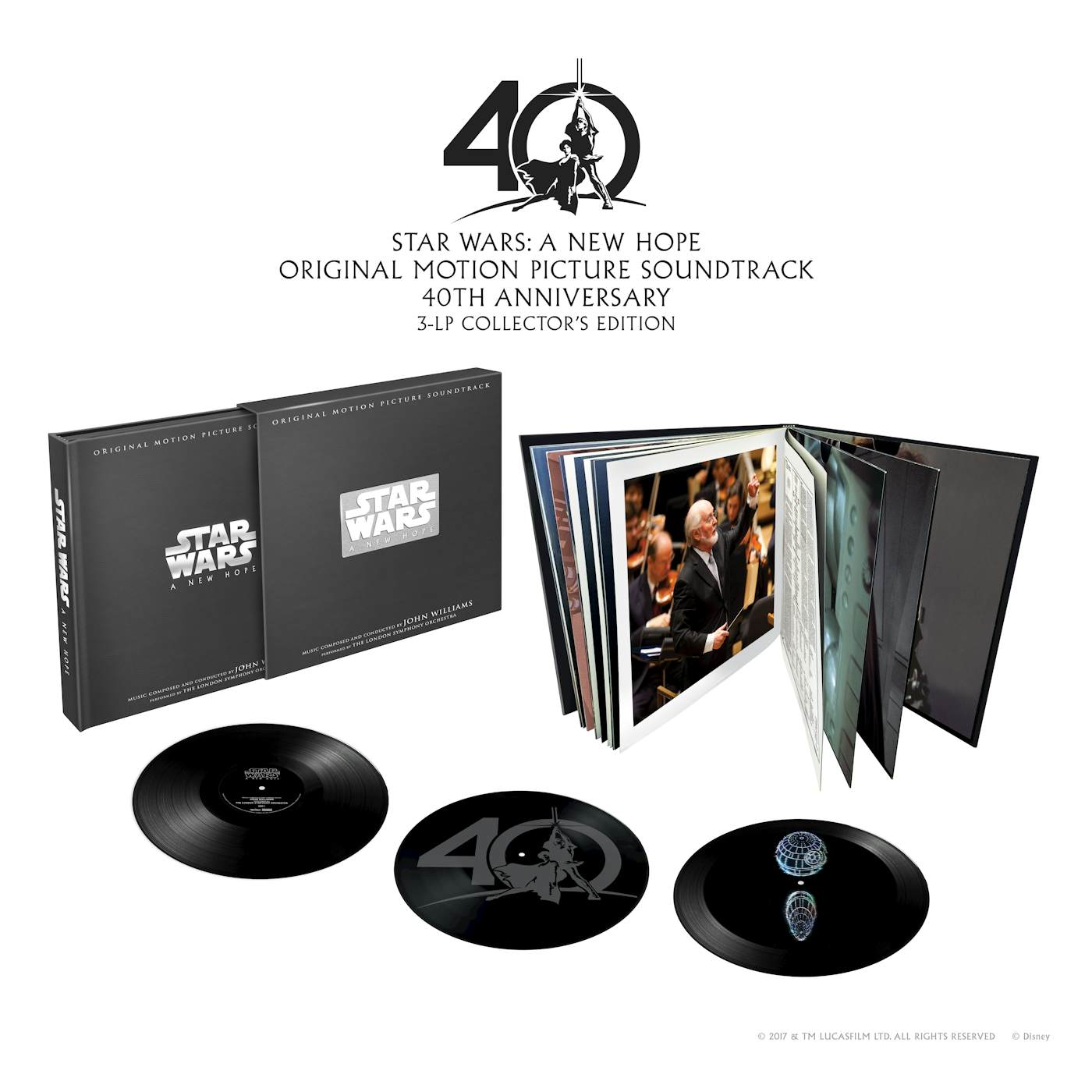 John Williams Star Wars: A New Hope / Original Soundtrack Collectors Edition Vinyl (Box Set)