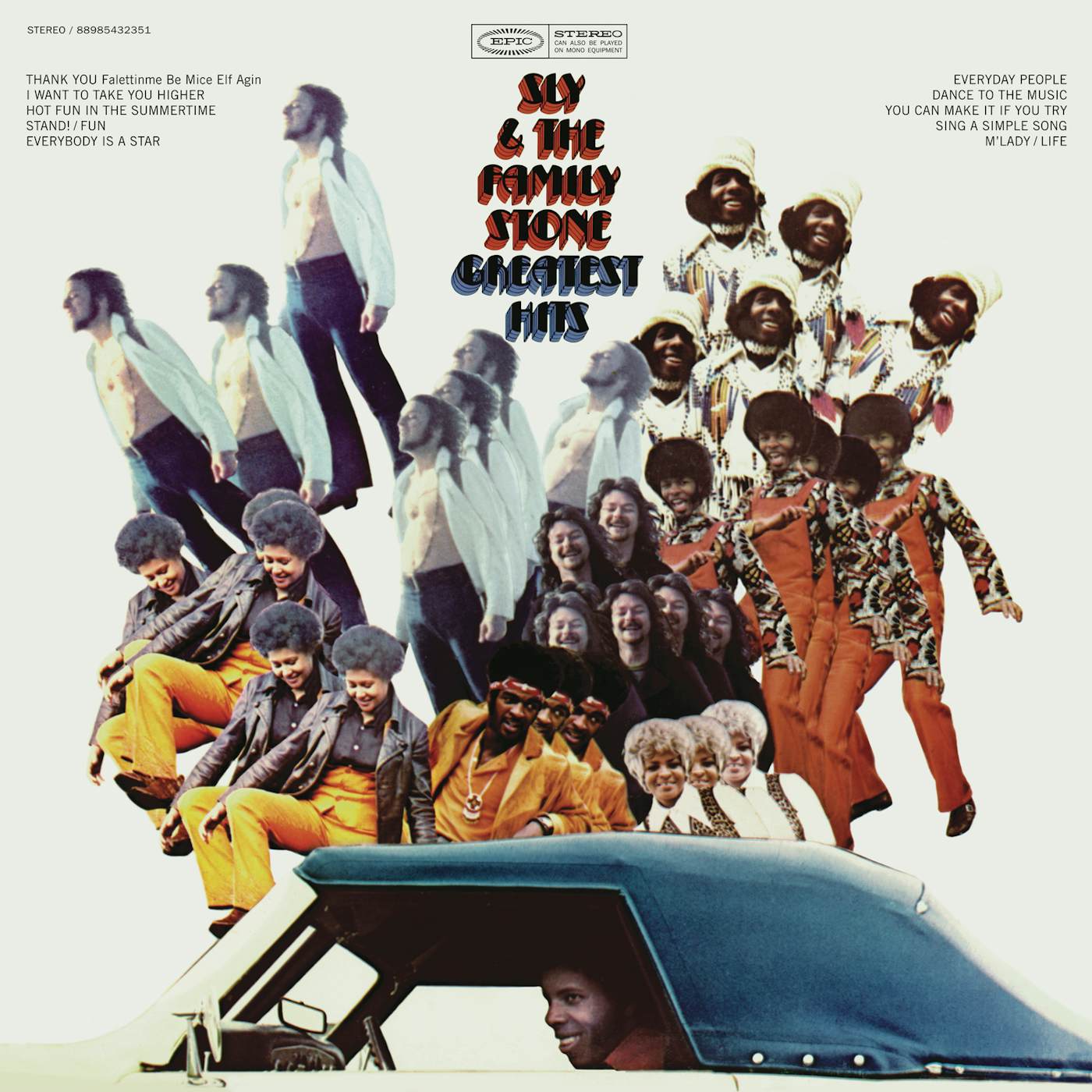 Sly & The Family Stone GREATEST HITS (1970) Vinyl Record