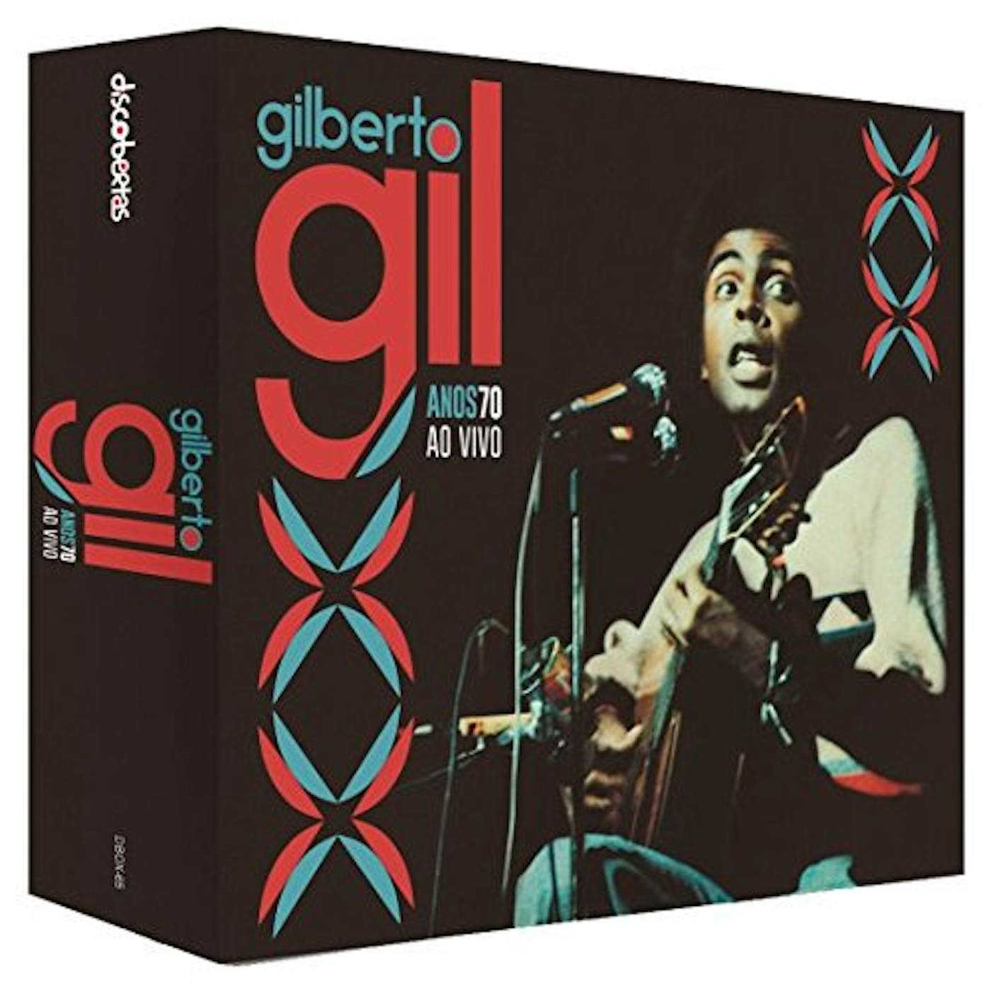 Gilberto Gil ANOS 70 AO VIVO BOX CD