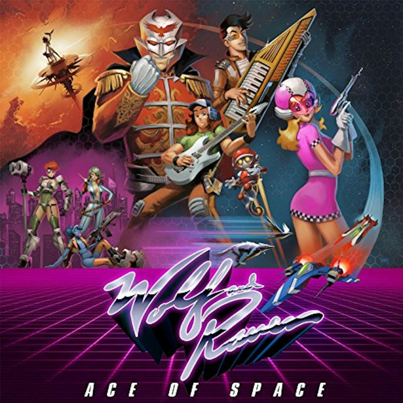 Wolf and Raven ACE OF SPACE CD