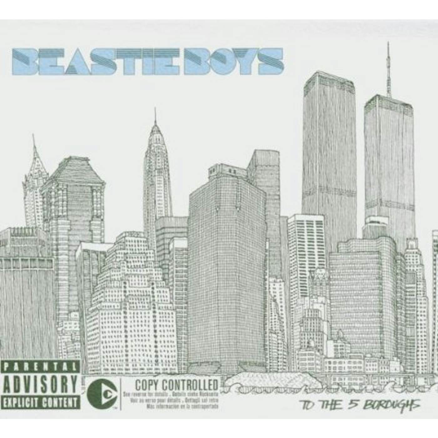 Beastie Boys To The 5 Boroughs Vinyl Record