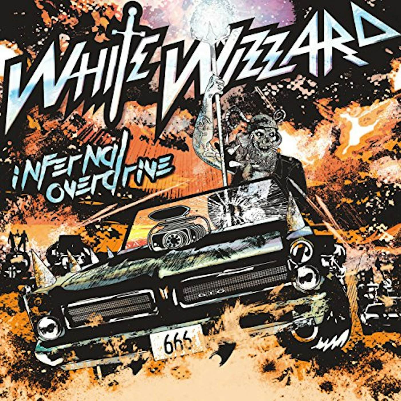 White Wizzard INFERNAL OVERDRIVE CD