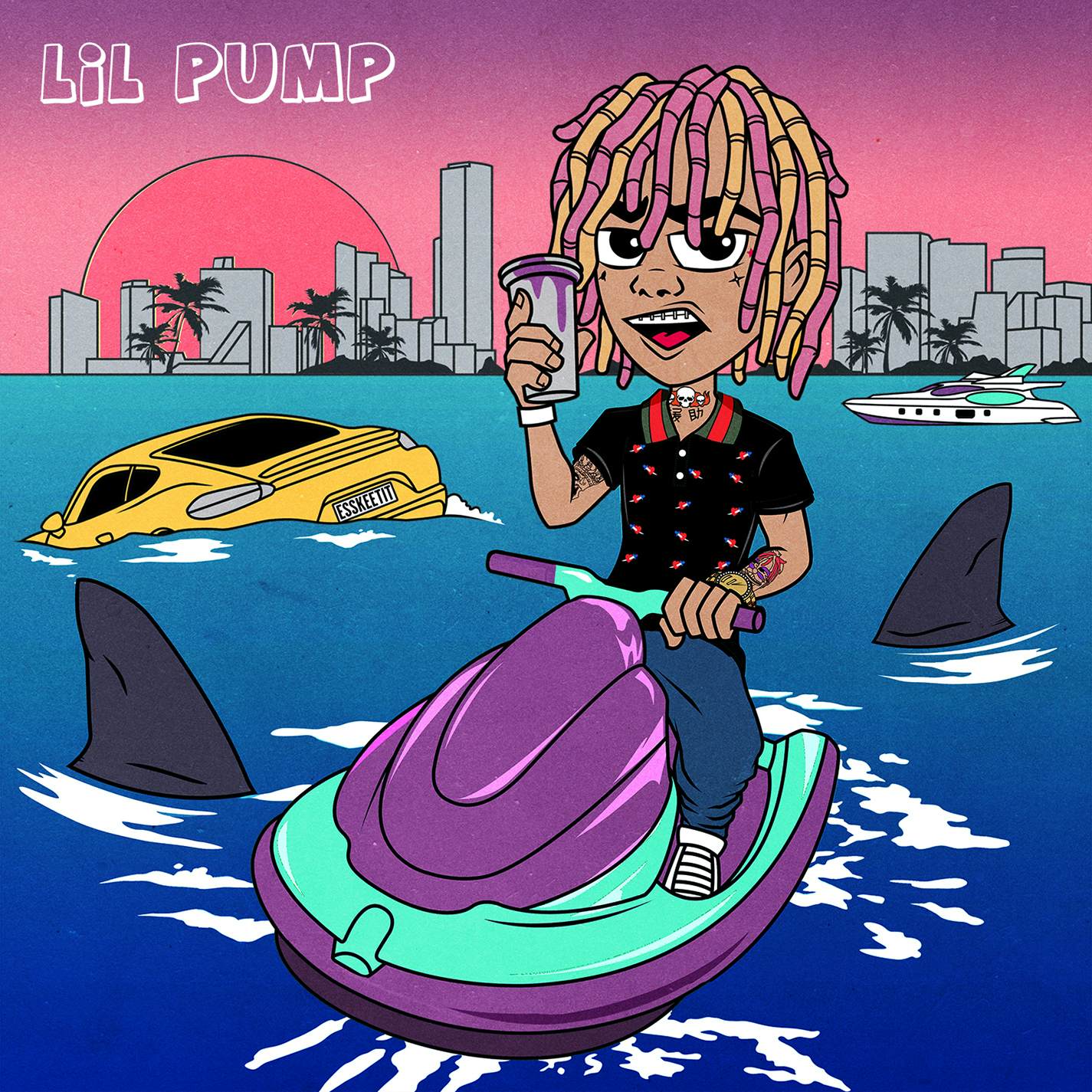 Альбомы lil. Lil Pump обложка. Лил памп обложка альбома. Lil Pump Gucci. Lil Pump Gucci gang обложка.