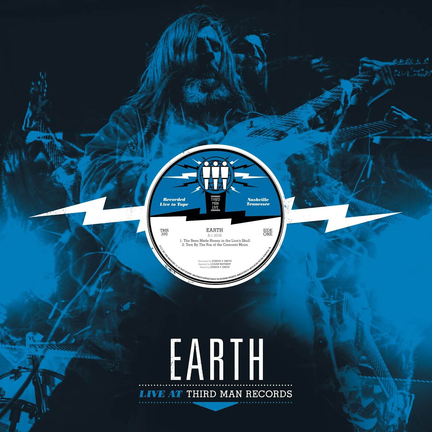 Earth LIVE AT THIRD MAN Vinyl Record