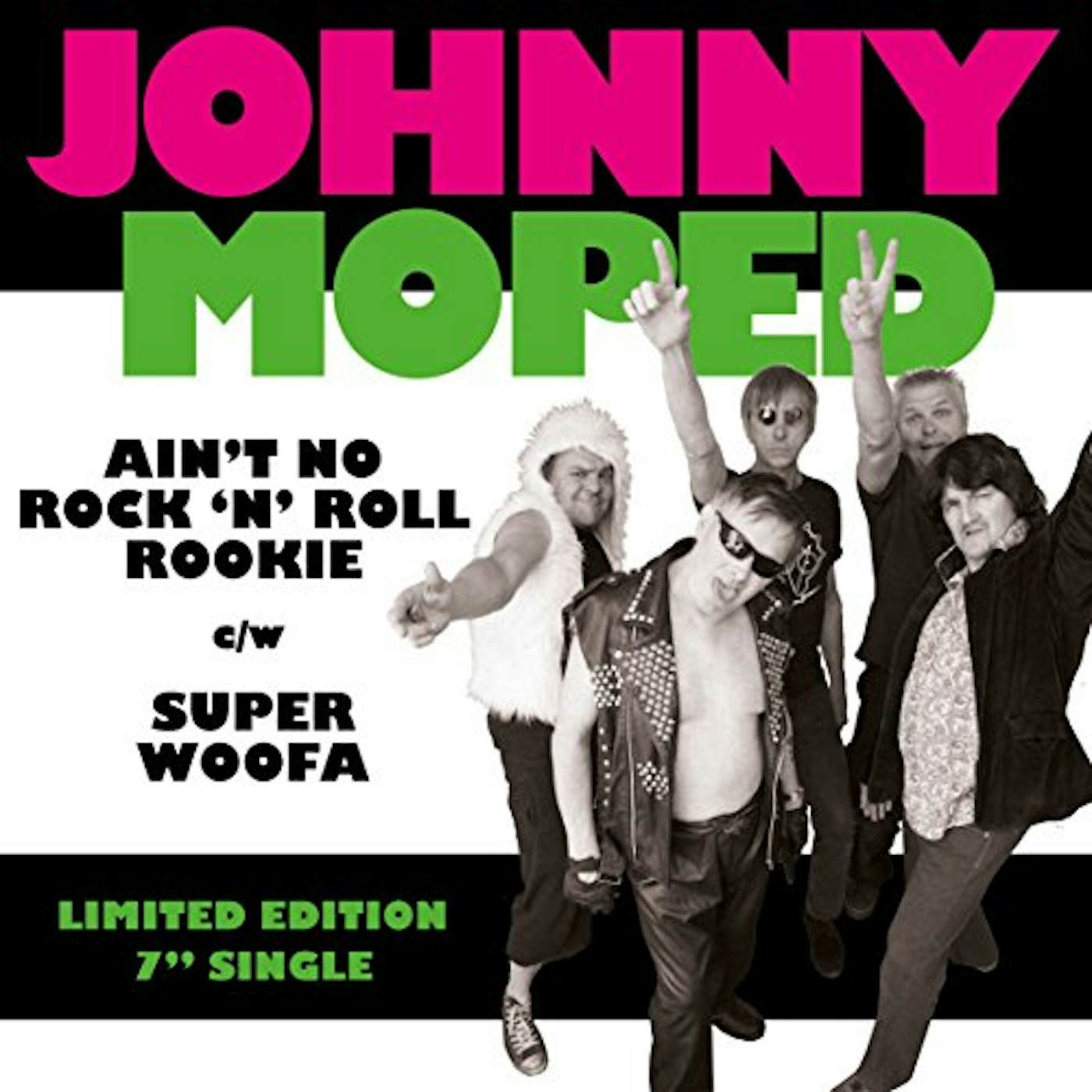 Johnny Moped AIN'T NO ROCK 'N' ROLL ROOKIE Vinyl Record