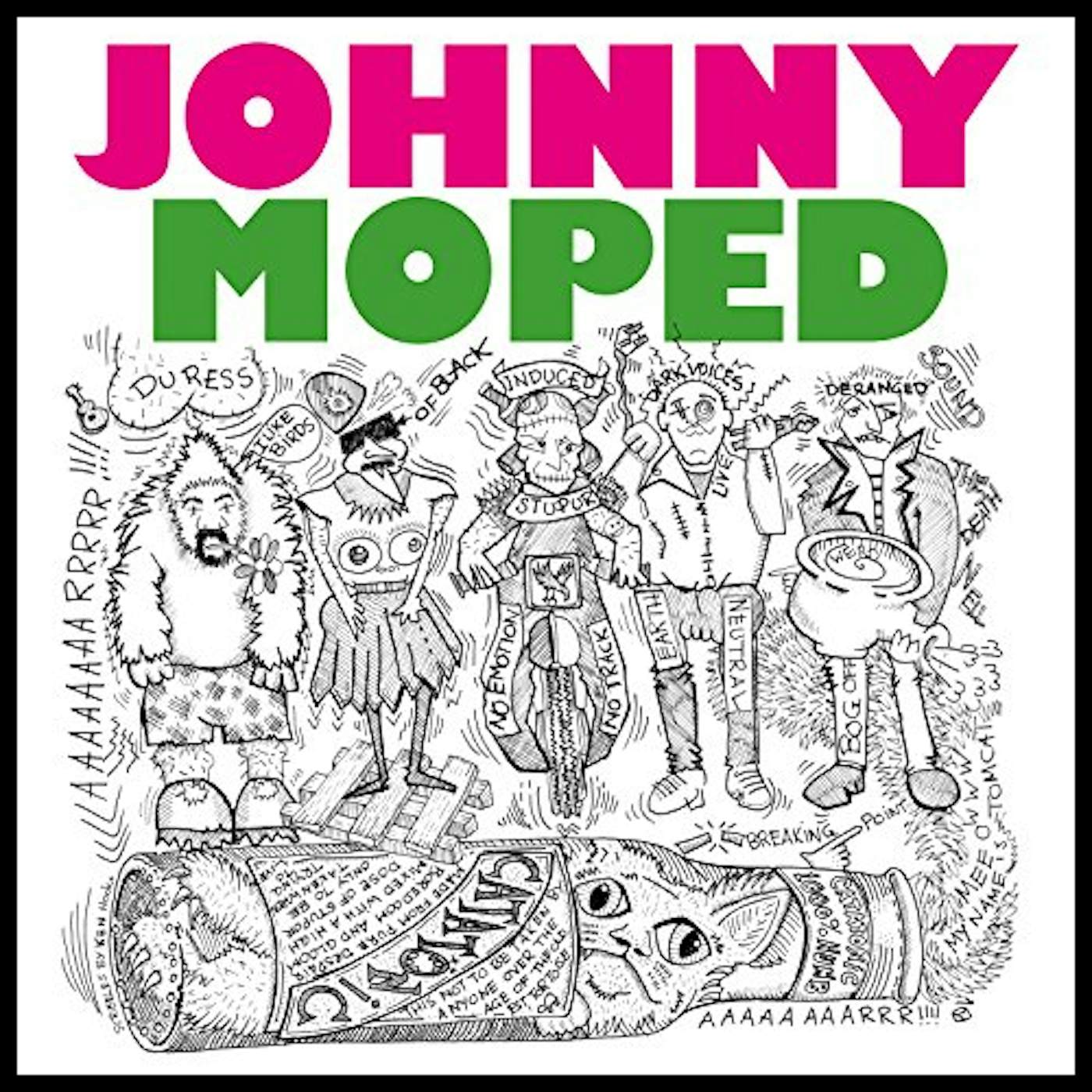 Johnny Moped Catatonic Vinyl Record