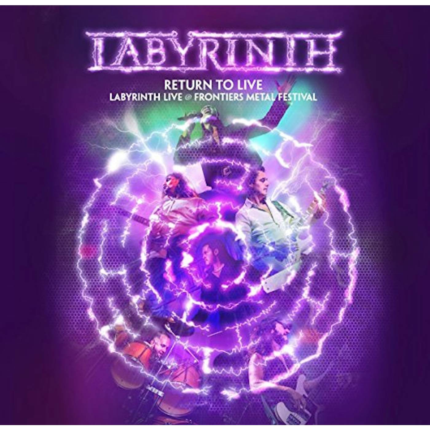Labyrinth RETURN TO LIVE CD