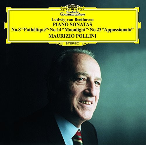 Maurizio Pollini BEETHOVEN: PIANO SONATAS NOS.8. 14 & 23 CD