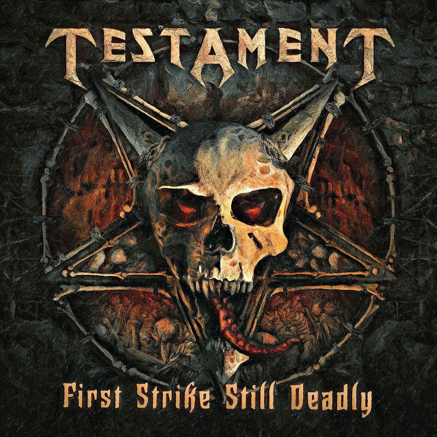 Testament FIRST STRIKE STILL DEADLY CD