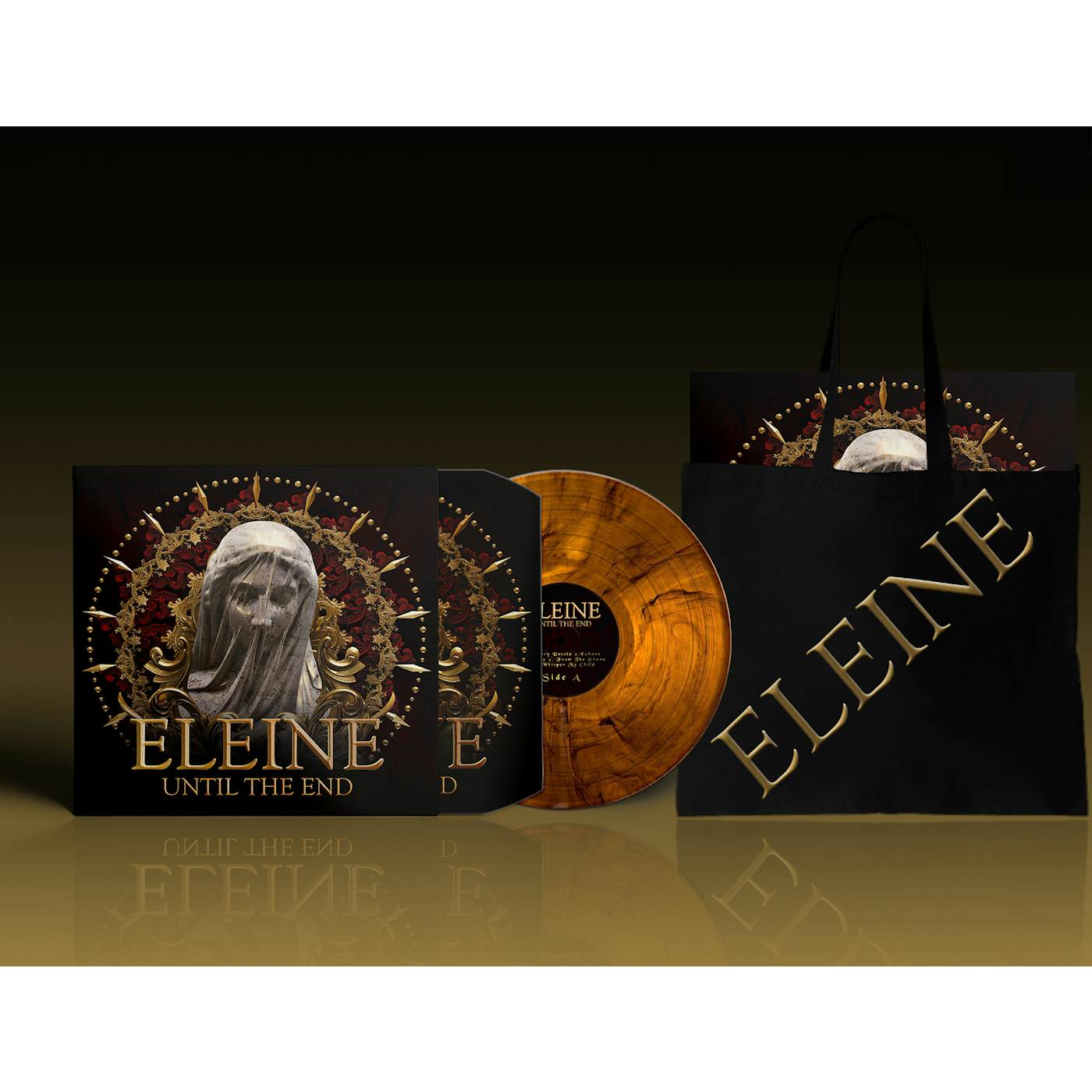 Eleine UNTIL THE END (TOTE BAG) - Limited Edition Gold Colored Vinyl Record