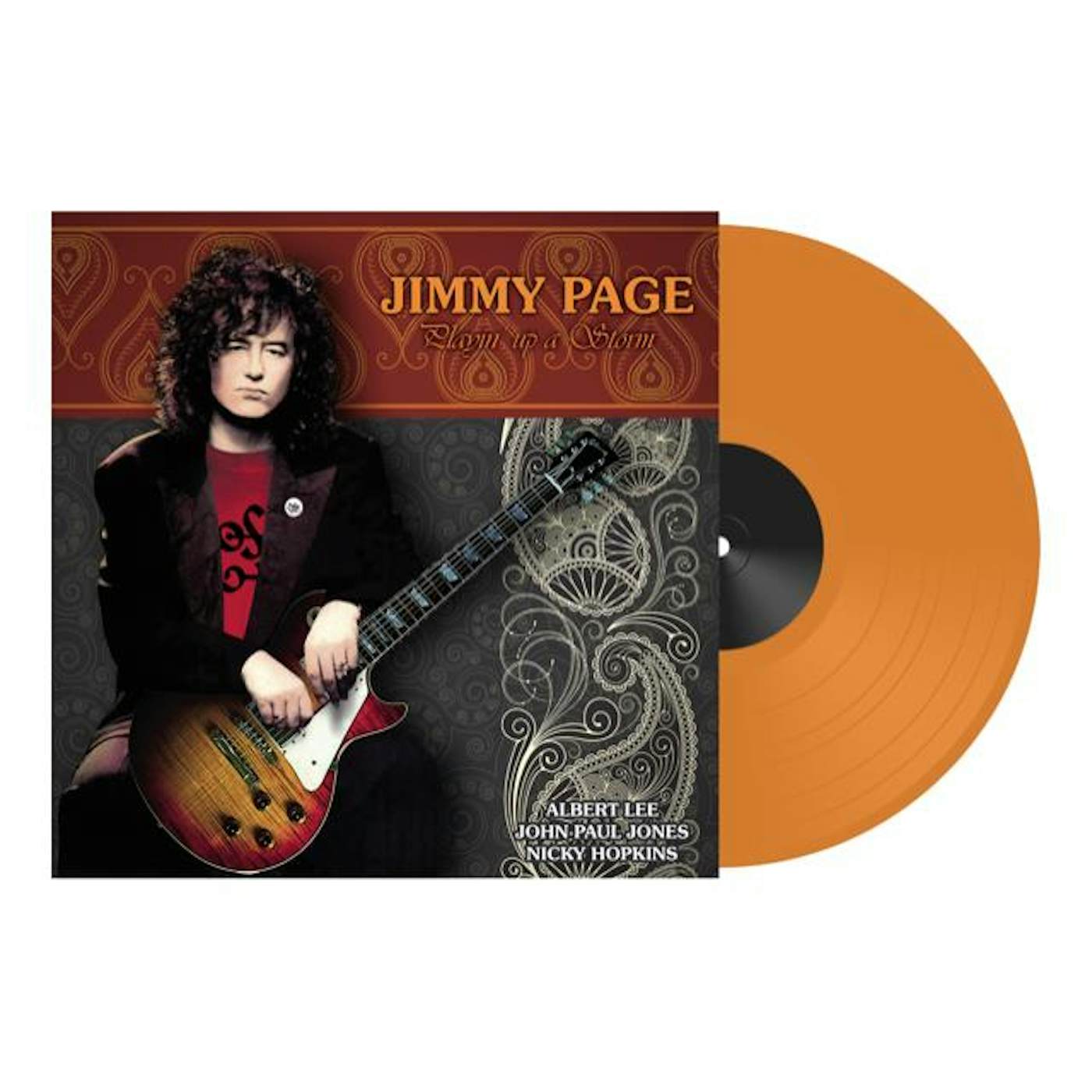 Jimmy Page PLAYIN UP A STORM Vinyl Record