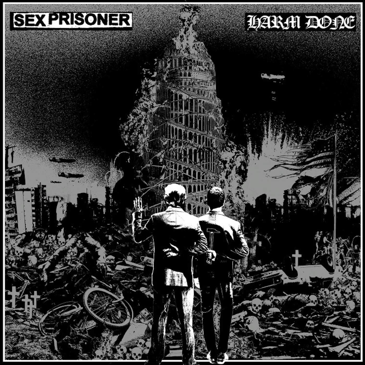 Sex Prisoner Split Vinyl Record