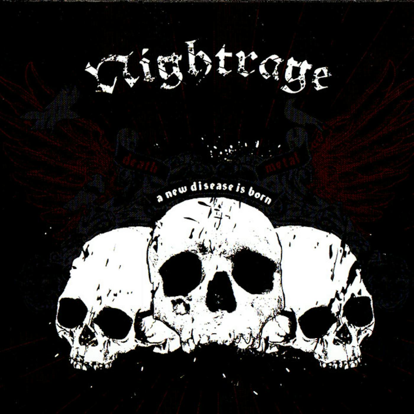 Nightrage NEW DISEASE IS BORN Vinyl Record